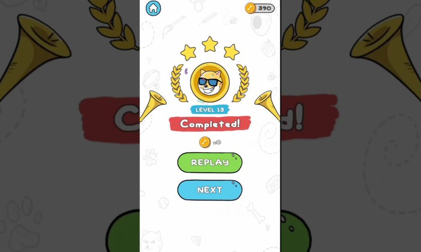 Level - 13 💥 | Doge Rescue Game  | #shorts #viral #trending #dogrescue