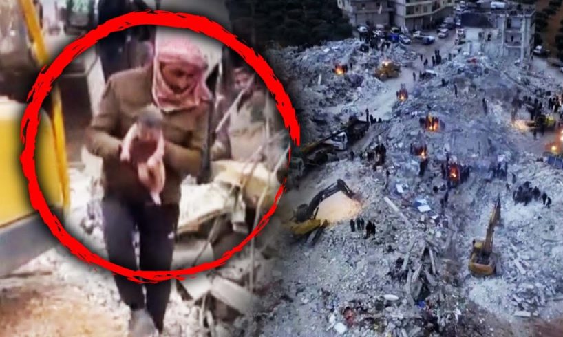 Newborn Baby Rescued From Earthquake Rubble