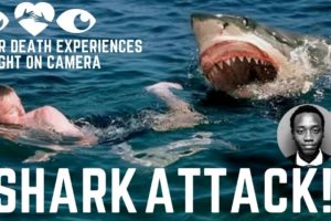 Shark nearly attacks fisherman: Near Death Experience Reactions