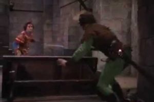 The Adventures of Robin Hood(1938) - Robin Hood vs. Sir Guy of Gisbourne