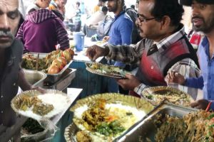 The Man Shouting " Garam Hobe " | Hungry People Eating Street Rice | Cheapest Price 30 Rupee Only