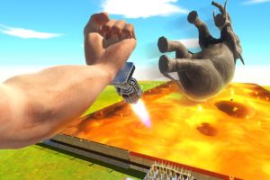 Units Get PUNCHED Into Lava - Animal Revolt Battle Simulator