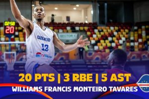 Williams Francis Tavares 🇨🇻 | Full Highlights vs. GUI | 20 PTS, 3 RBE, 5 AST | #FIBAWC 2023 Qualif.