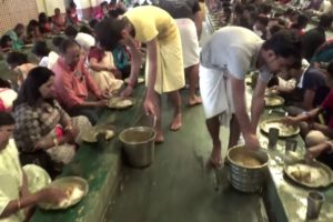 " Hare Krishna " - Daily Lakhs of People Eating Bhog | ISKCON Temple , Mayapur