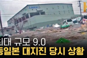 처참했던 규모 9.0 동일본 대지진 발생 당시 상황 [위기의 지구]