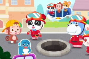 Animal Rescue Team from city | Clever Little Panda Help video | Chehar Kids | Kids Video