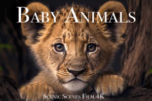 Baby Animals 4K - Amazing World Of Young Animals Part 2 | Scenic Relaxation Film