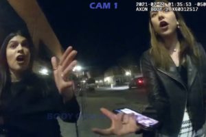 Bad B Attitude Turns into a Fight with the Cop