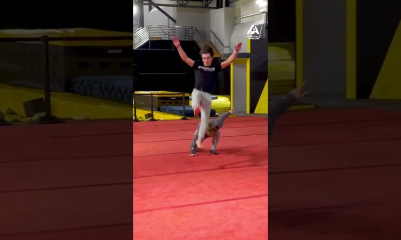 Duo Performs Gymnastics & Acrobatics Together | People Are Awesome #acrobatics #shorts