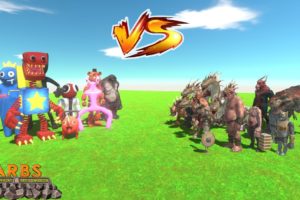 Epic Animal Battles in Animal Revolt Battle Simulator!/ Virtual MMA fights