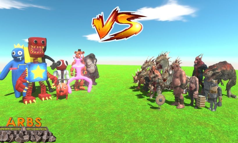 Epic Animal Battles in Animal Revolt Battle Simulator!/ Virtual MMA fights