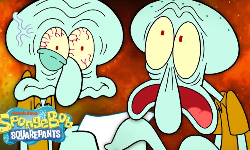 Every Time You Actually Feel Sorry For Squidward 🥺 | 1 Hour | SpongeBob