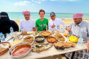 Extreme Hospitality!! ARABIAN FOOD on Remote Island in the RED SEA!!