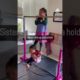 Girl Does Chin Up While Lifting Sister | People Are Awesome #shorts