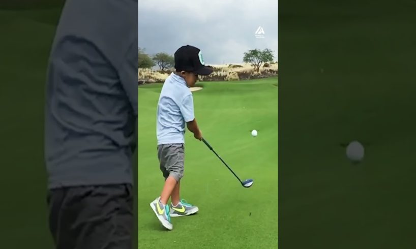 Golfing Prodigy Takes Outstanding Swing | People Are Awesome