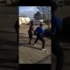 ( HOOD FIGHT ) Teen beats up grown man they both walk away with respect