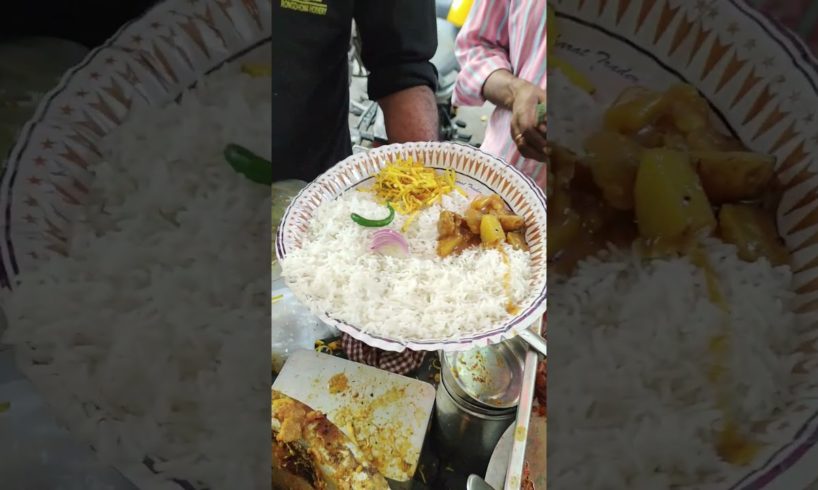Haripada Vaiya Ka Street Lunch | Machli Lover People #shorts #streetfood #machbhaat
