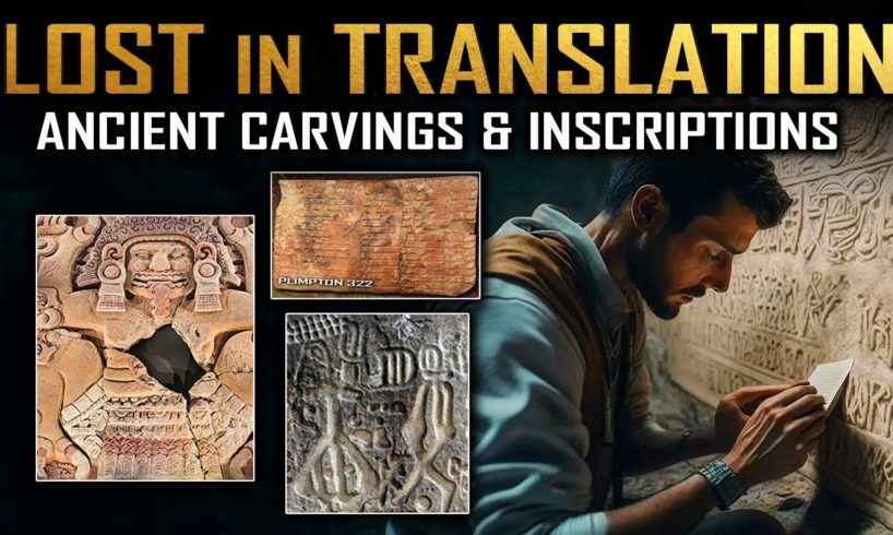 Hidden Secrets of the Ancient Carvings & Inscriptions