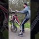 Man Roller Blades Behind Dirt Bike | People Are Awesome #rollerblading #dirtbike