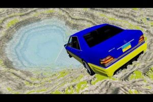 Mercedes vs Leap Of Death #17 Compilation | BeamNG Drive - Epic Cars Jumps