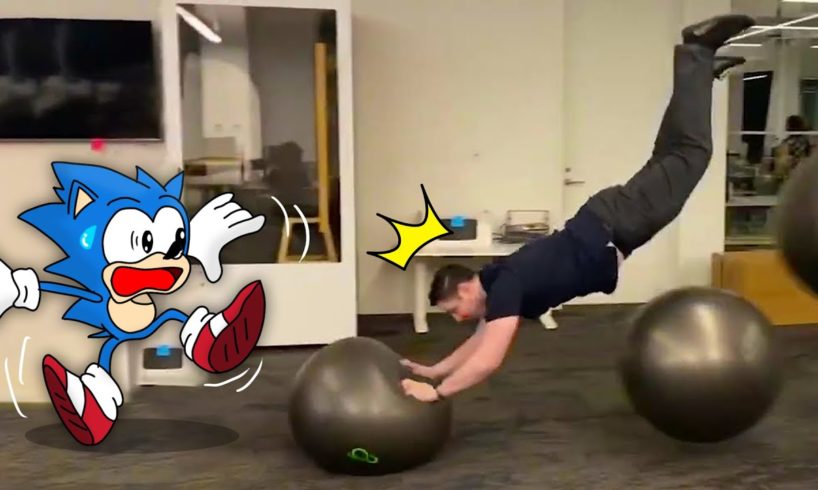 OMG!! Unexpected Fails During Exercise | Fails of the Week | Sonic in Real Life - Woa Doodland
