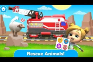 Super train 🚂 rescue bird's and animals || babybus recuse kids song | Rescue Animals! @ehsaasinfo2u