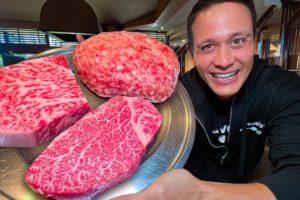 The SECRET of Japan’s Best Beef!! 🥩 MIYAZAKI A5 WAGYU - Champion Steak Teppanyaki!!