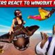 Villagers React To Wingsuit Flying & Other Extreme Sports ! Tribal People React To Wingsuit Flying