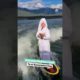 Woman Casually Drinks Coffee While Wakesurfing | People Are Awesome #wakesurf #shorts