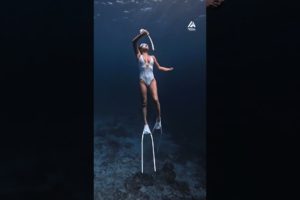 Woman Freestyle Dives in Ocean | People Are Awesome #diving #shorts