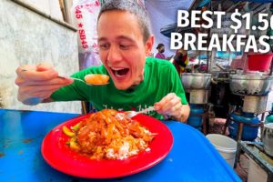 7 AM Thai Street Food Tour!! BREAKFAST HEAVEN in Bangkok, Thailand!!