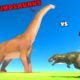 ARGENTINOSAURUS vs T-REX in Animal Revolt Battle Simulator | Upgrading BRACHIOSAURUS CHOP SHINCHAN