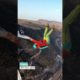 BASE Jumps Off Bridges, Cliffs & ﻿Wind Turbines | Big Air | People Are Awesome #shorts