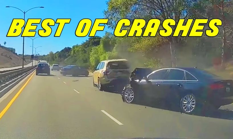 BEST OF Accidents, Hit And Run, Road Rage, Bad Drivers, Brake Check, Instant Karma | USA CANADA 2023