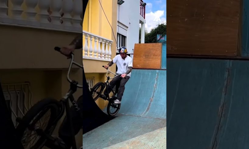 BMX Rider Performs Triple Open Loop | People Are Awesome #shorts