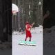 Basketball Trickshot In A Snow Storm | People Are Awesome