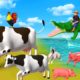 Crocodile Attacks Cow | Animals Rescue Barn Animals Fun Activity Videos 3D Animated Cartoons
