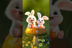 Cute Rabbit baby=🐰😍#cutecat #rabbits #cutepets #cuteanimals #shorts