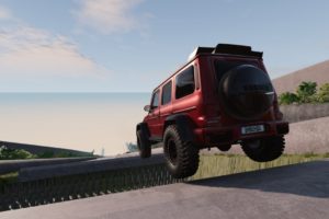 Death Descent vs Cars #1   BeamNG Drive