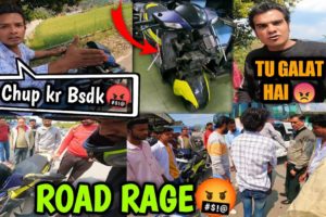 EXTREME Road Rage 😠| Near Death Experience ☠️🚫| road rage gone wrong | road rage | Alok Singh Rawat