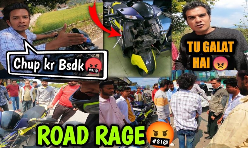 EXTREME Road Rage 😠| Near Death Experience ☠️🚫| road rage gone wrong | road rage | Alok Singh Rawat