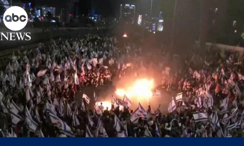 Israel’s prime minister Netanyahu is postponing planned judicial overhaul amid protests | ABCNL