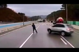 Lucky people compilation, Car accidents