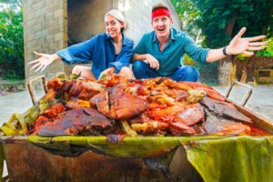 Mayan Meat Suitcase!! Underground Mexican Barbecue!!