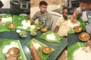 Odia People Enjoying Famous Ghee Rice - Mutton 220 Rs/ | Munna Bhai Mutton Point Puri Odisha