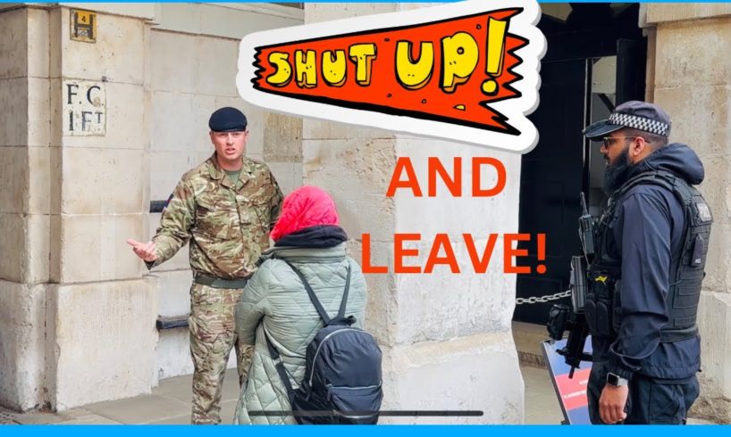 SHUT UP & LEAVE! Soldier Tells The Infamous Karen.