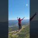 Slacklining Amidst Scenic View | People Are Awesome #shorts
