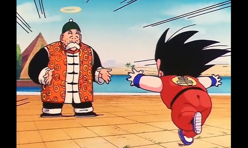 Son Goku, seeing Grandpa after a long time! Dragon ball English Sub