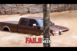 Truck Takes Wrong Turn! Fails Of The Week