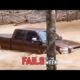 Truck Takes Wrong Turn! Fails Of The Week